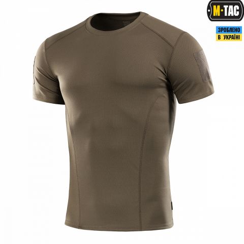 M-Tac футболка потоотводящая Athletic Velcro Olive