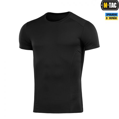 M-Tac футболка потоотводящая Athletic Vent Black