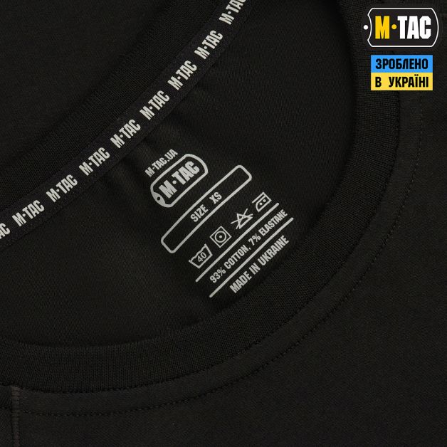 M-Tac футболка реглан 93/7 Black