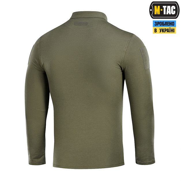 M-Tac поло тактическое длинный рукав 65/35 Army Olive