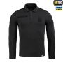 M-Tac поло тактическое длинный рукав 65/35 Black