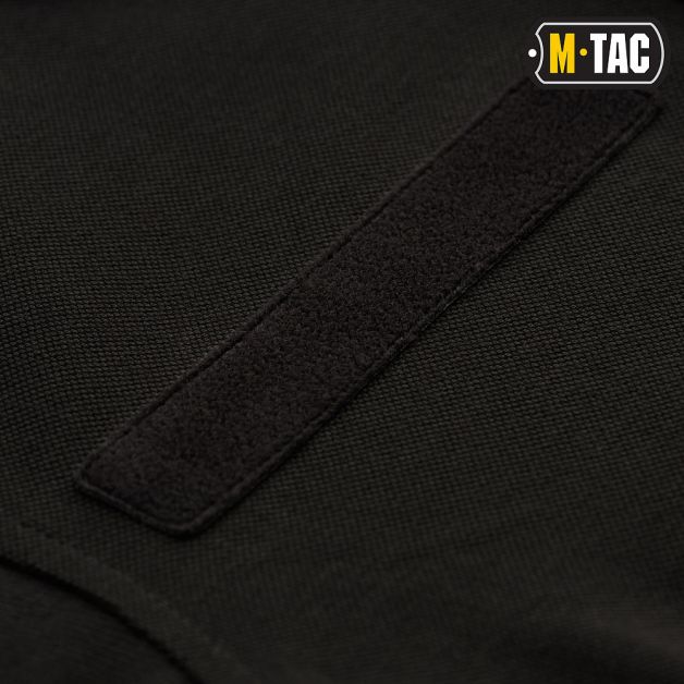 M-Tac поло тактическое длинный рукав 65/35 Black