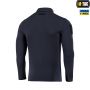 M-Tac поло тактическое длинный рукав 65/35 Dark Navy Blue