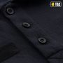 M-Tac поло тактическое длинный рукав 65/35 Dark Navy Blue