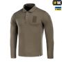 M-Tac поло тактическое длинный рукав 65/35 Dark Olive