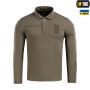M-Tac поло тактическое длинный рукав 65/35 Dark Olive