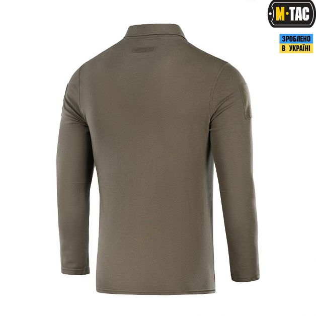 M-Tac поло тактическое длинный рукав 65/35 Dark Olive