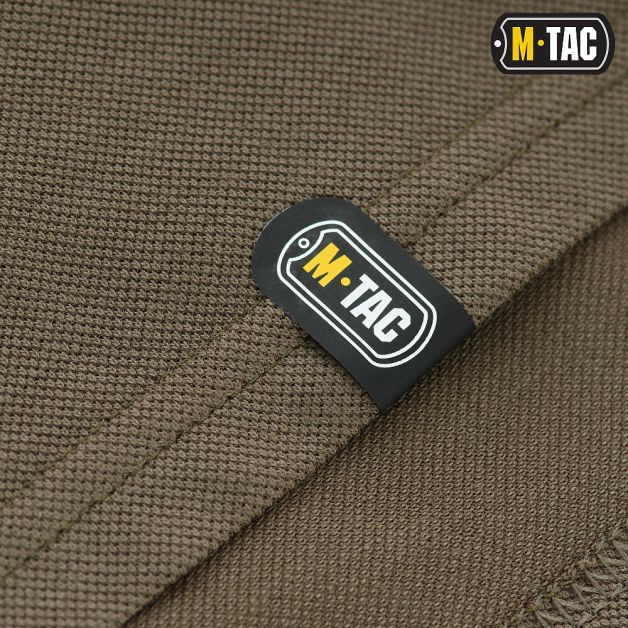 M-Tac поло тактическое длинный рукав 65/35 Dark Olive