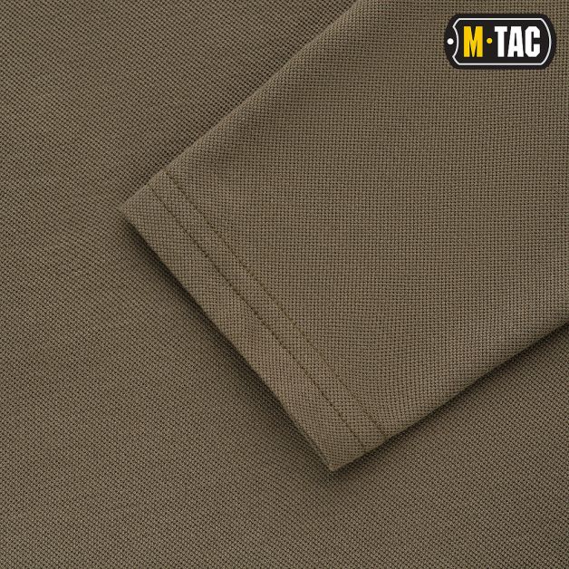 M-Tac поло тактическое длинный рукав 65/35 Dark Olive