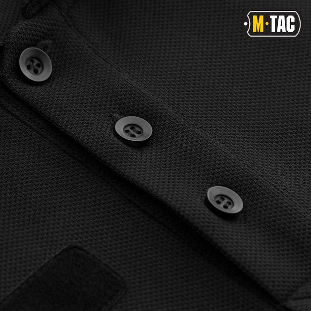 M-Tac поло тактическое Polyester Black