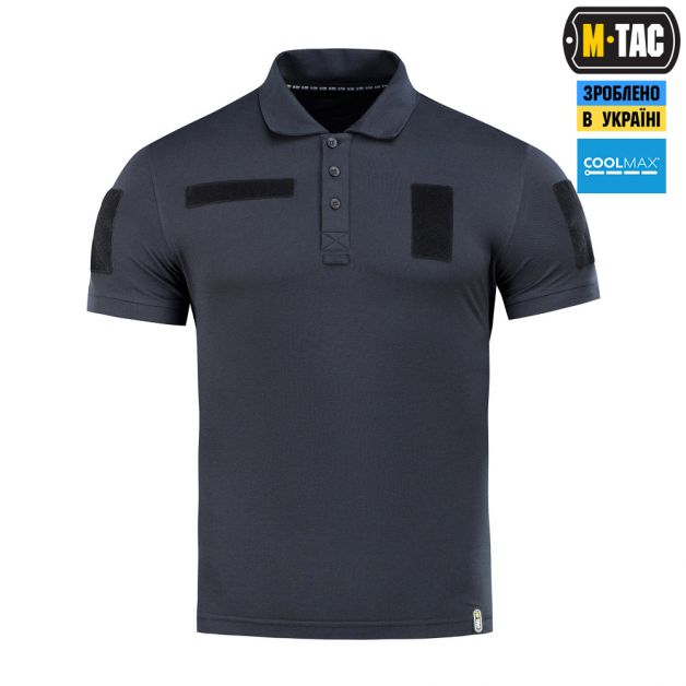 M-Tac поло тактическое Premium Dark Navy Blue