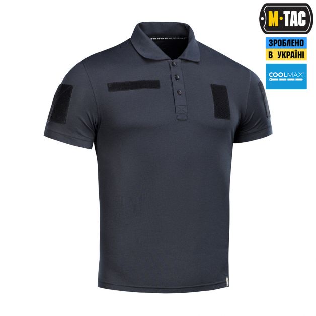 M-Tac поло тактическое Premium Dark Navy Blue