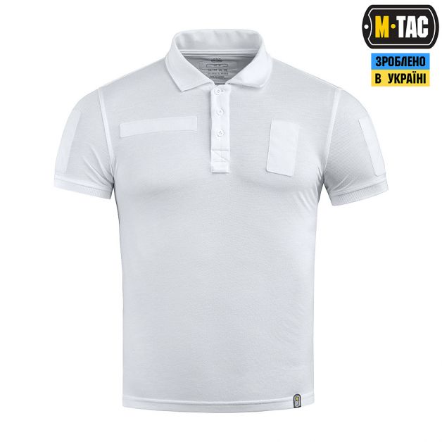 M-Tac поло тактическое 65/35 White