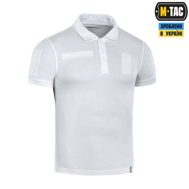M-Tac поло тактическое 65/35 White