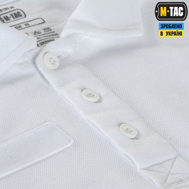 M-Tac поло тактическое 65/35 White