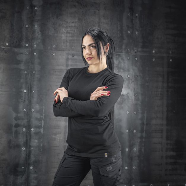 M-Tac футболка довгий рукав 93/7 Lady Black