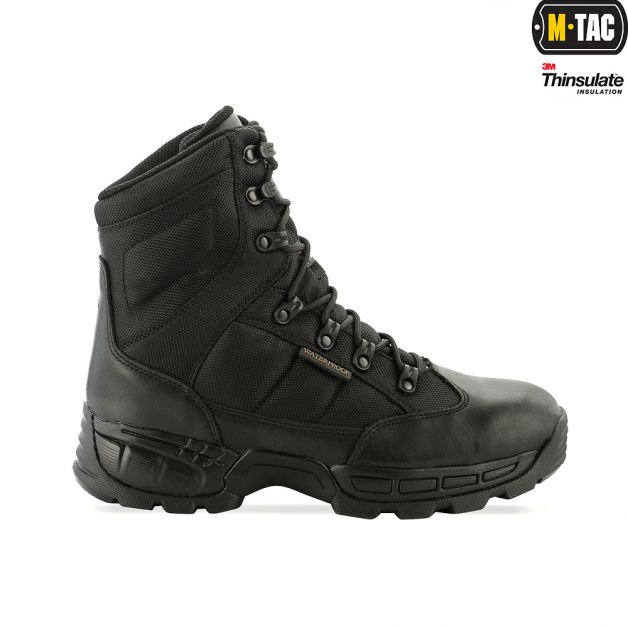 M-Tac ботинки тактические зимние Thinsulate Black
