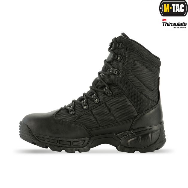 M-Tac ботинки тактические зимние Thinsulate Black
