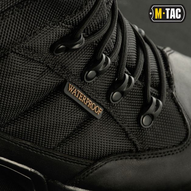 M-Tac ботинки тактические зимние Thinsulate Black