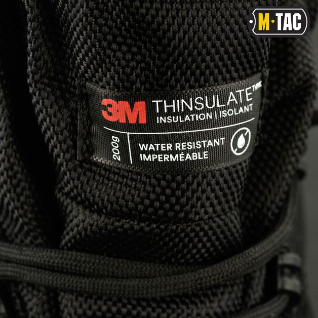 M-Tac ботинки тактические зимние Thinsulate Black