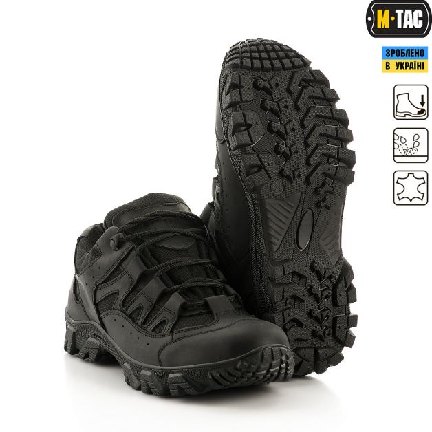 M-Tac кроссовки тактические Leopard Winter Black