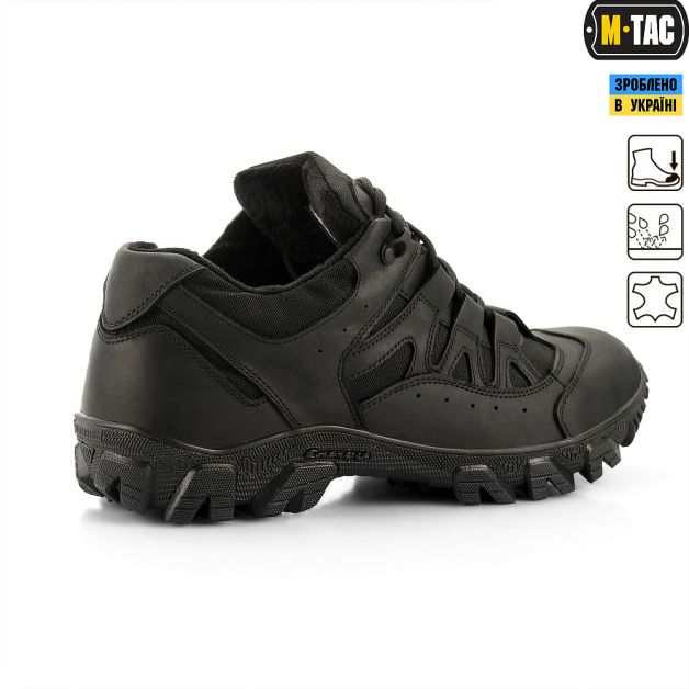 M-Tac кроссовки тактические Leopard Winter Black