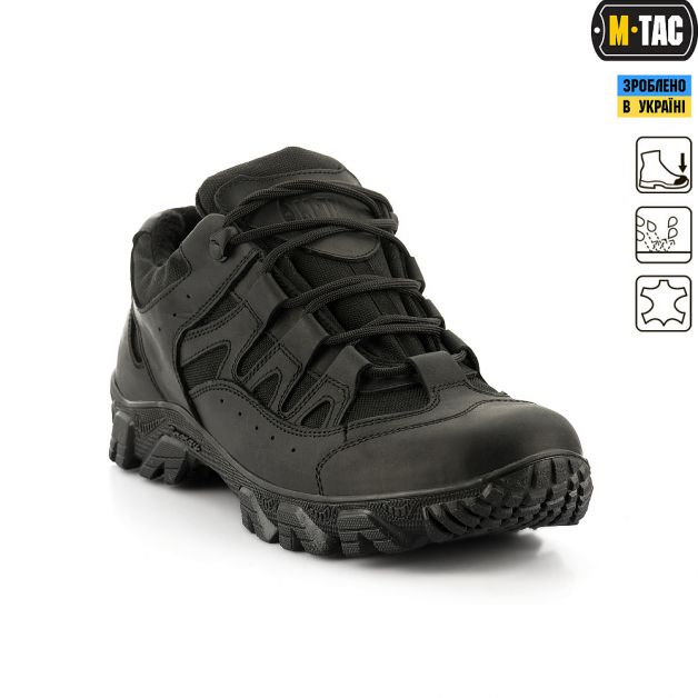 M-Tac кроссовки тактические Leopard Winter Black