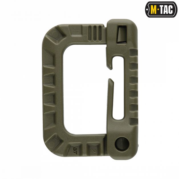 Карабин пластиковый Grimloc OD Green