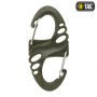 M-Tac карабин S-Hook пластиковый Olive