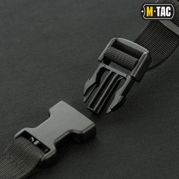 M-Tac ремень оружейный с карабином Black