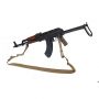 M-Tac ремень оружейный с карабином Coyote