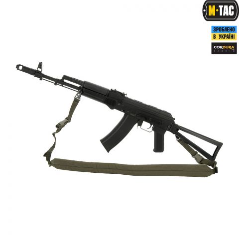 M-Tac ремень оружейный с карабином Olive