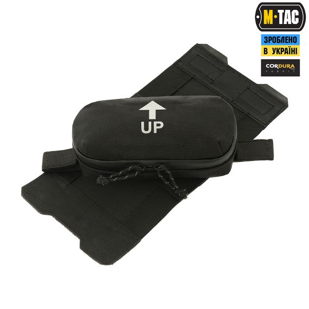 M-Tac підсумок медичний горизонтальний Elite Black