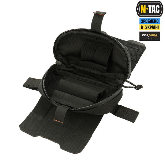 M-Tac підсумок медичний горизонтальний Elite Black