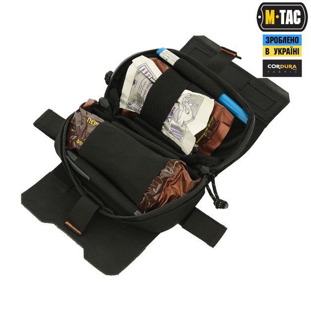 M-Tac підсумок медичний горизонтальний Elite Black