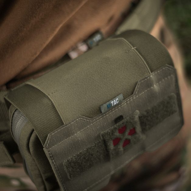 M-Tac підсумок медичний горизонтальний Large Elite Ranger Green