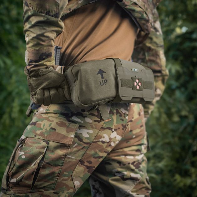M-Tac підсумок медичний горизонтальний Large Elite Ranger Green