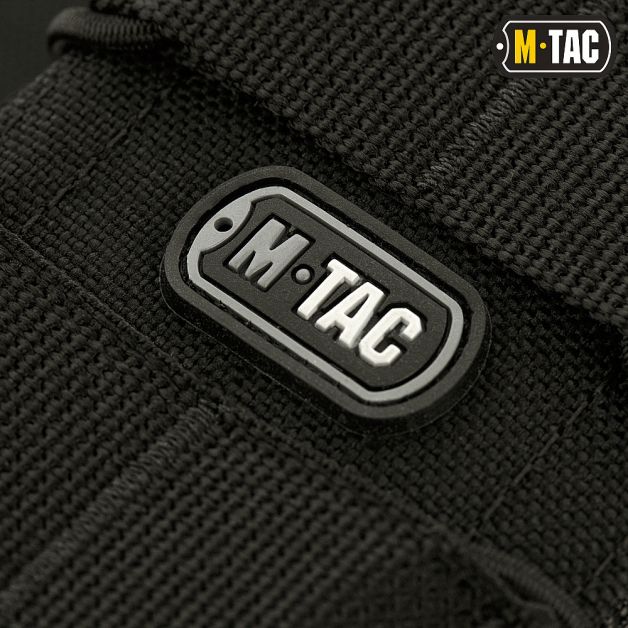 M-Tac подсумок для АК открытый двойной Black