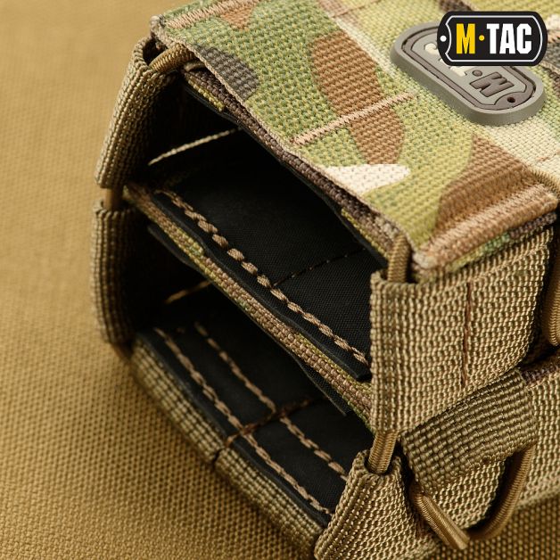 M-Tac подсумок для АК открытый двойной Gen.2 Multicam