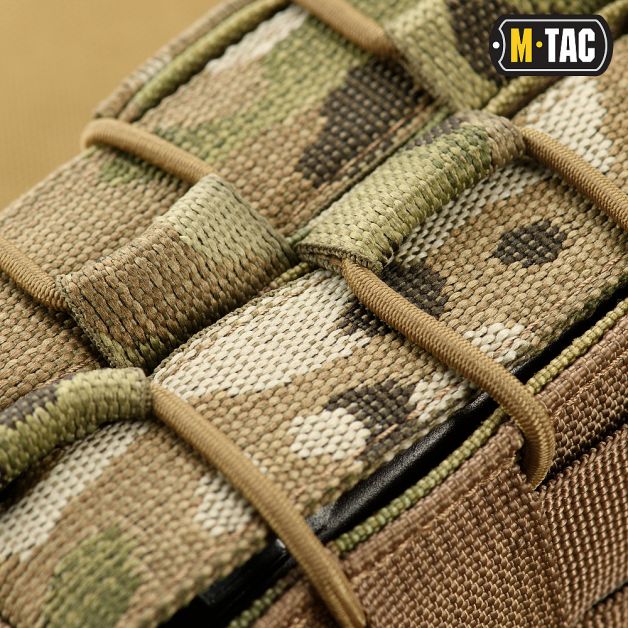 M-Tac подсумок для АК открытый двойной Gen.3 Multicam