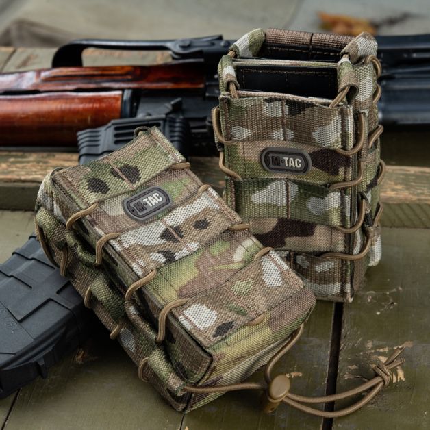 M-Tac подсумок для АК открытый двойной Gen.3 Multicam