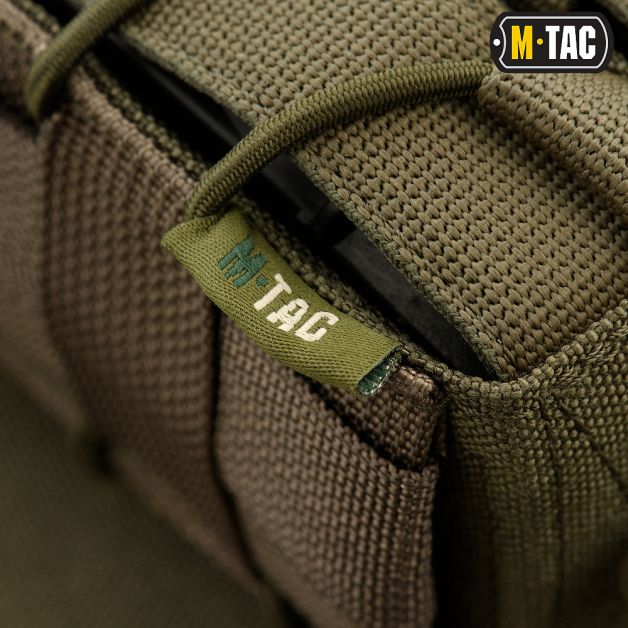 M-Tac подсумок для АК открытый двойной Olive