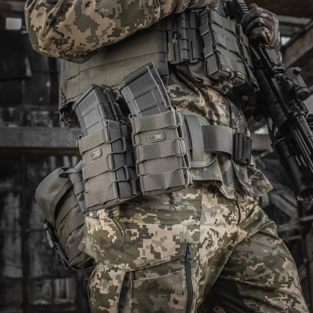 M-Tac подсумок для АК открытый двойной Olive