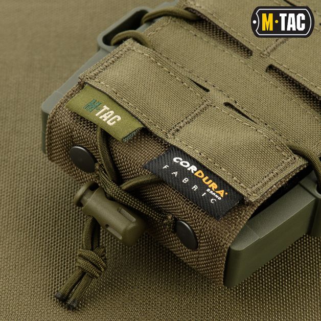 M-Tac подсумок для АК открытый Elite Laser Cut Ranger Green