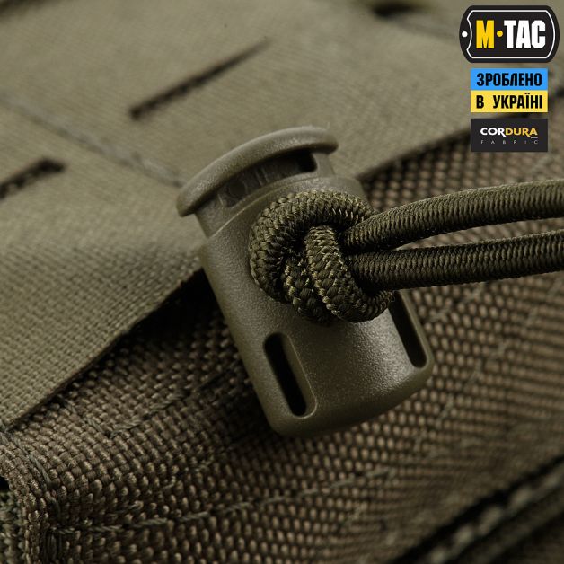 M-Tac подсумок для АК открытый Laser Cut Ranger Green