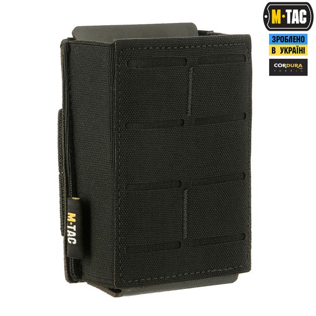 M-Tac подсумок для магазина на резинке (10 см) Laser Cut Black