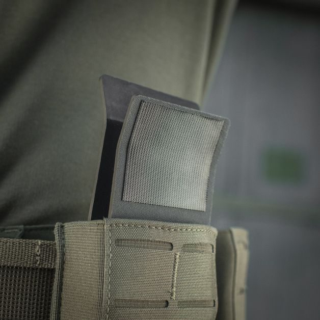 M-Tac подсумок для магазина на резинке (10 см) Laser Cut Ranger Green