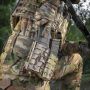 M-Tac подсумок для магазина открытый двойной Laser Cut Gen.3 Multicam