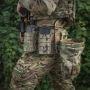 M-Tac подсумок для магазина открытый двойной Laser Cut Multicam