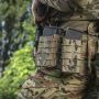 M-Tac подсумок для магазина открытый двойной Laser Cut Multicam